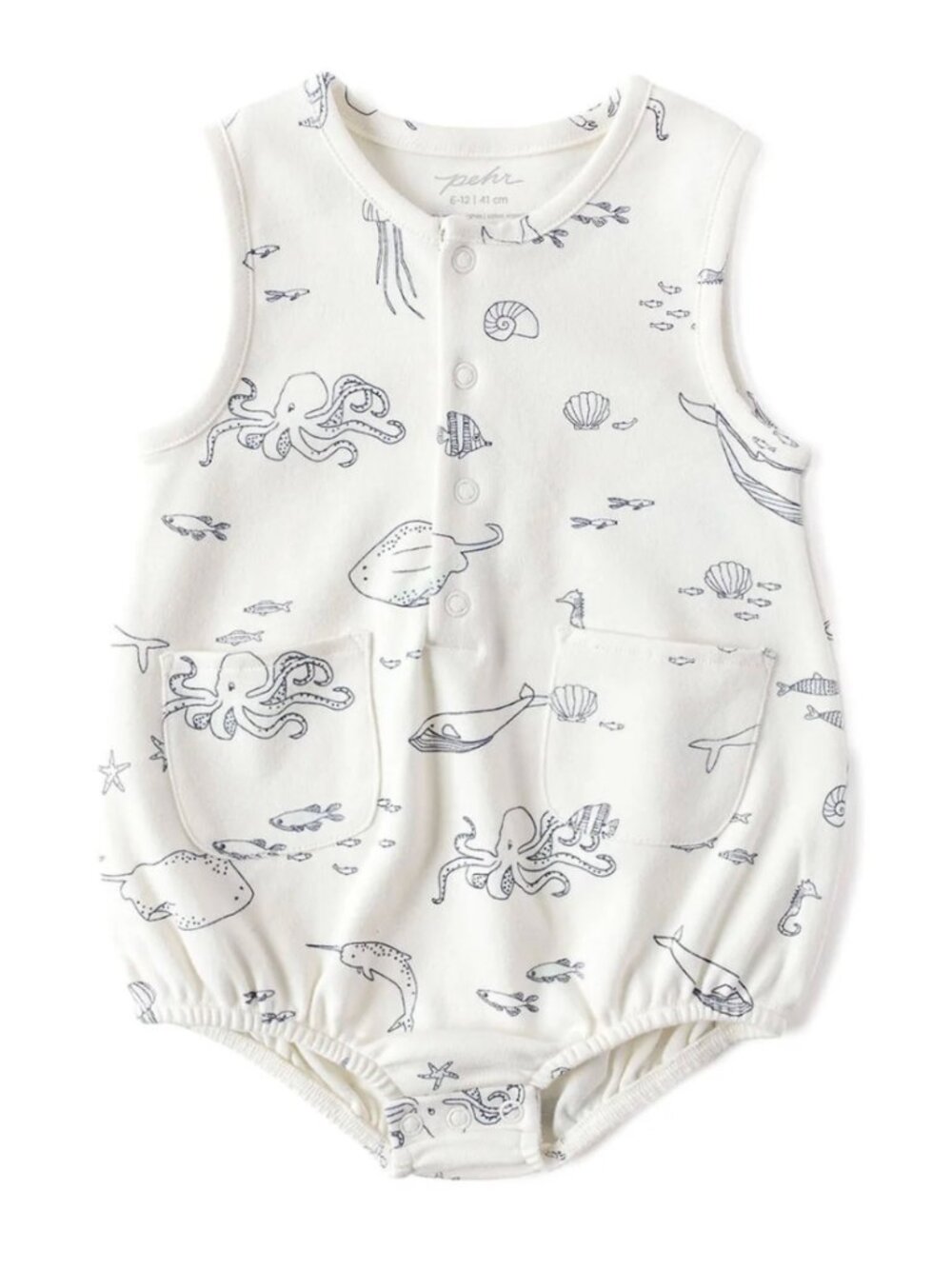 Pehr bubble romper, 3-6 months